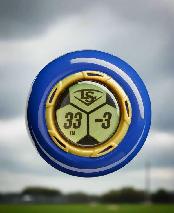 Knob on the 2026 Louisville Slugger META® -3 BBCOR Baseball Bat
