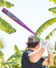Player at bat with the 2025 Louisville Slugger Atlas™ Neon Energy -3 BBCOR Baseball Bat