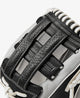 Close-up of the web of the Wilson A1000 12" IF12 Fastpitch Glove