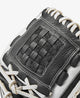 Close-up of the web of the Wilson A1000 12" P12 Fastpitch Glove