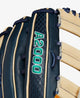 A2000 logo on the Wilson A2000 12.75" Julio Rodriguez Game Model Baseball Glove