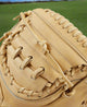 Close-up of the web on the Wilson A2000® Baseball Classics 33.5" M23 Baseball Catcher's Mitt