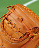Close-up of the web on the Wilson A2000® Baseball Classics 33.5" M23 Baseball Catcher's Mitt