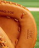 Close-up of the inside of the Wilson A2000® Baseball Classics 33.5" M23 Baseball Catcher's Mitt