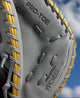 Close-up of the inside of the Wilson Spring 2025 A2000® FPCM23SS 34" Fastpitch Catcher's Mitt