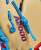 Close-up of the logo on the Wilson Spring 2025 A2000® 1677 12.5" Baseball First Base Mitt