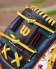 Close-up of the web on the Wilson A2000® Houston 1786SS 11.5" Baseball Glove