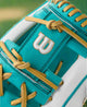 Close-up of the web on the Wilson Summer 2025 A2000® H12SS 12" Fastpitch Glove