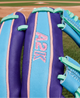 Close-up of the logo on the Wilson A2K 1720 11.5" Baseball Glove - GOTM October 2025