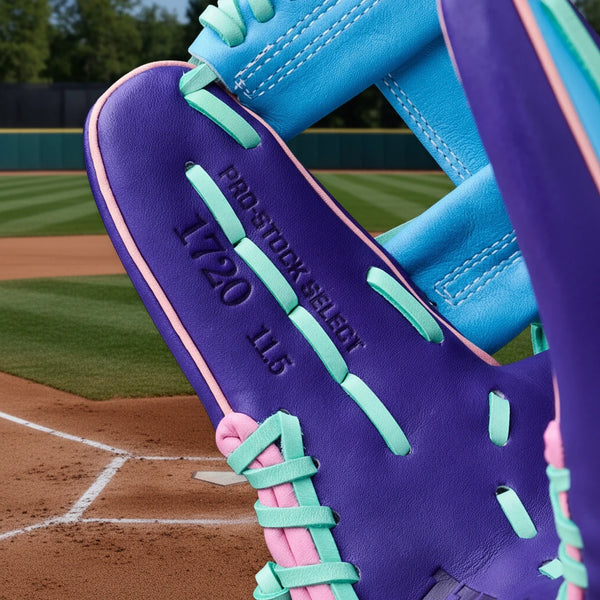 Close-up of the inside of the Wilson A2K 1720 11.5" Baseball Glove - GOTM October 2025