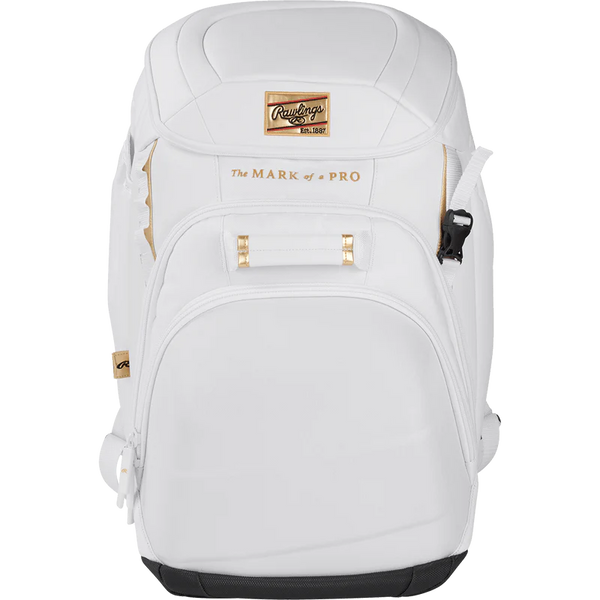 Rawlings Gold Collection Backpack - White