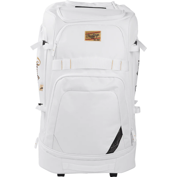 Rawlings Gold Collection Wheeled Bag - White
