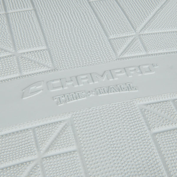 Close-up of the pebble-embossed cover of The Hall Molded Base - 15" x 15" x 3"