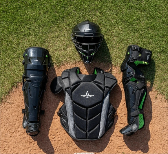 All Star MVP-Pro Series™ Youth Catching Kit -  Black/Black