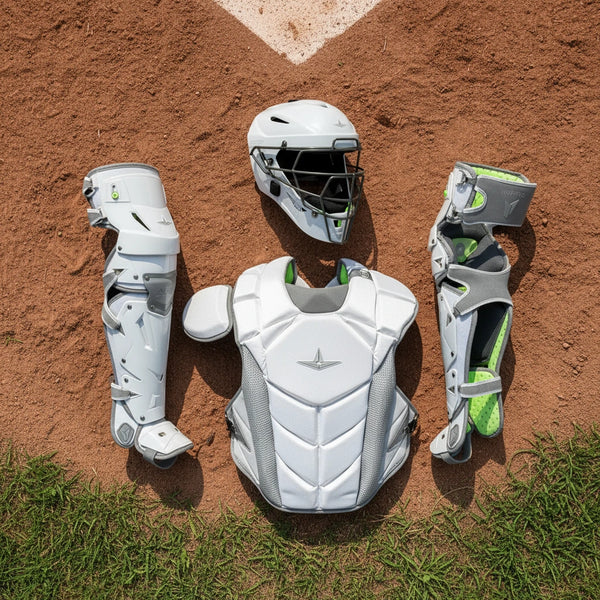 All Star MVP-Pro Series™ Youth Catching Kit - White/Graphite