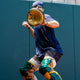 Catcher practicing while wearing the All Star MVP-Pro™ Catcher Protective Short