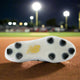 View of the sole of the New Balance Fresh Foam X 3000 v7 Metal Cleat - White