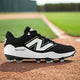 New Balance Fresh Foam 3000 v7 Molded Cleat - Black w/ White