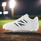 New Balance Fresh Foam 3000 v7 Molded Cleat - White w/ Black