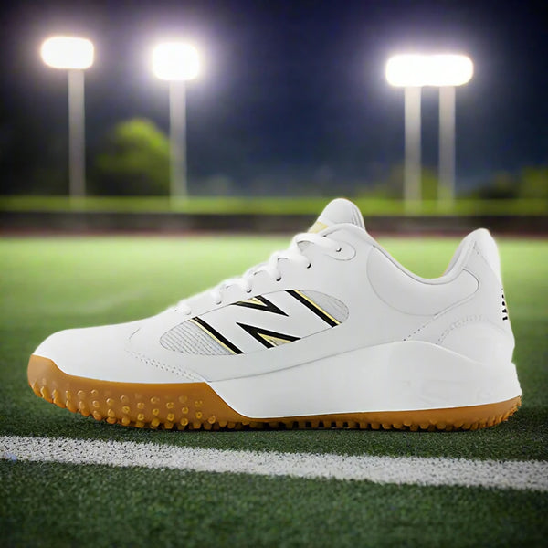New Balance Fresh Foam 3000 v7 Men's Turf/Trainer - White with Black