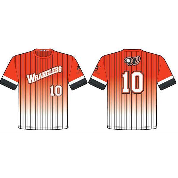 Custom Orange Sublimated Baseball Jerseys Uniform - Sports Custom Uniform