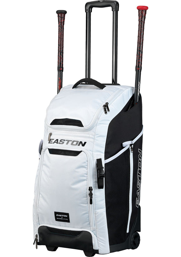Easton Jen Schro Catcher's Wheeled Bag - White