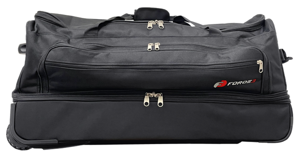 Force 3 Ultimate Equipment Bag with Wheels - Black