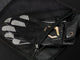 Close-up of a zipper pouch on the outside of the Evoshield Standout Wheeled Bag