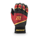 Marucci Foxtrot Tee Ball Youth Batting Glove - Black/Red