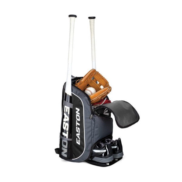 Display of the storage compartments in the Easton Game Ready™ Backpack