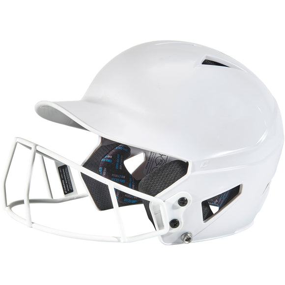 Champro HX Rookie T-Ball Batting Helmet/Mask - White