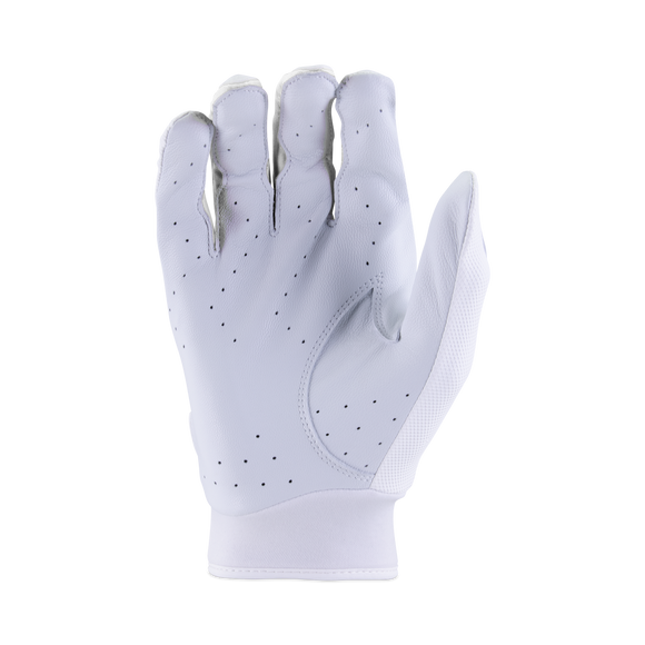 Marucci Signature Youth Batting Glove - White