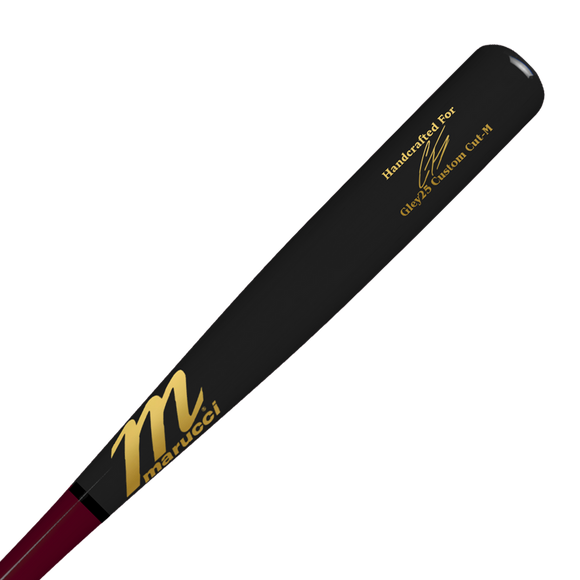 Barrel end of Marucci GLEY25 Pro Maple Wood