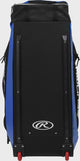 Underneath view of the Rawlings R1502 Wheeled Equipment Bag