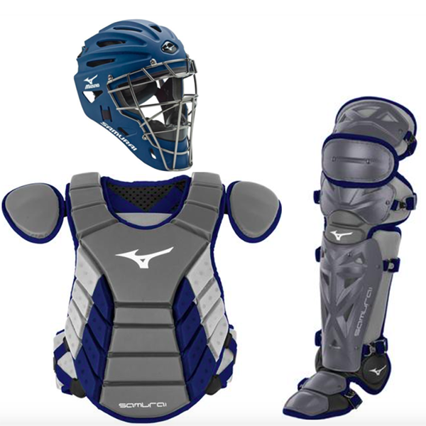 Mizuno Samurai Intermediate Baseball Catchers Gear Set TripleSSports