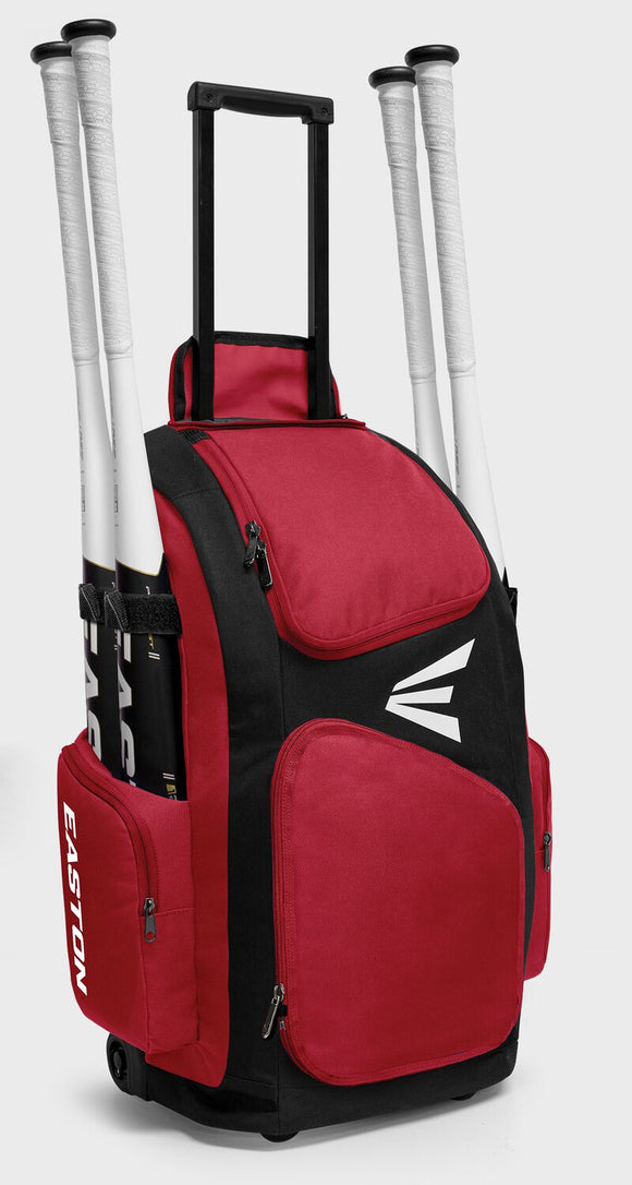 Easton Traveler Stand-Up Wheeled Bag - Red