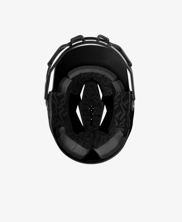 Inside of the Evoshield XVT 2.0 Matte Fastpitch Batting Helmet - Black
