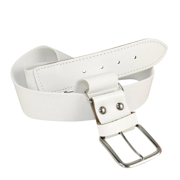 Baseball Stitch White Belt Strap with Buckle – Double R Brand - Dallas