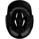Inside of the Evoshield XVT 2.0 Matte Baseball Batting Helmet - Black