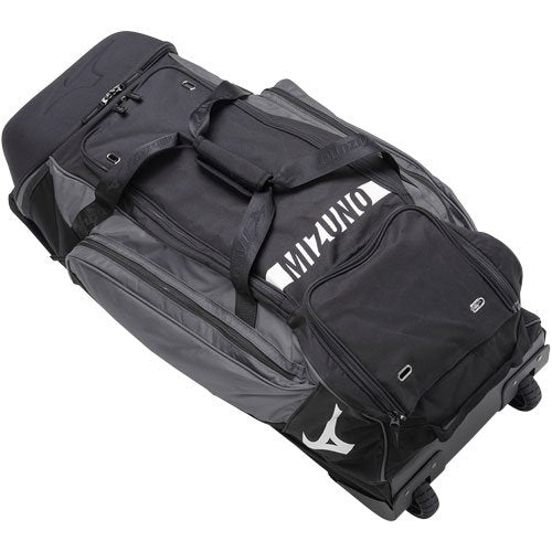 Top view of the Mizuno Samurai Wheeled Bag X
