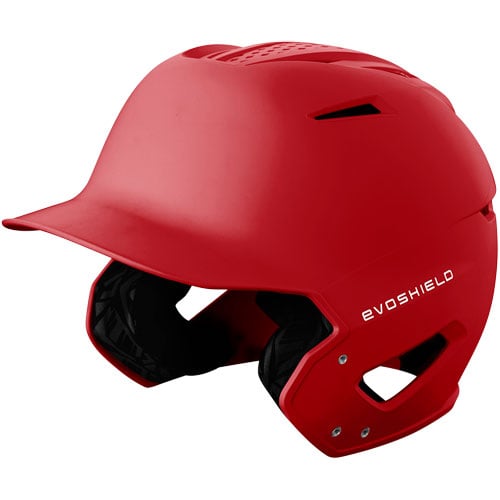 Evoshield XVT 2.0 Matte Baseball Batting Helmet - Red