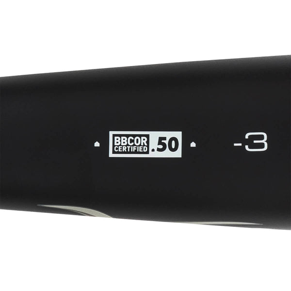 BBCOR certification stamp for Victus NOX 2 BBCOR -3 Baseball Bat