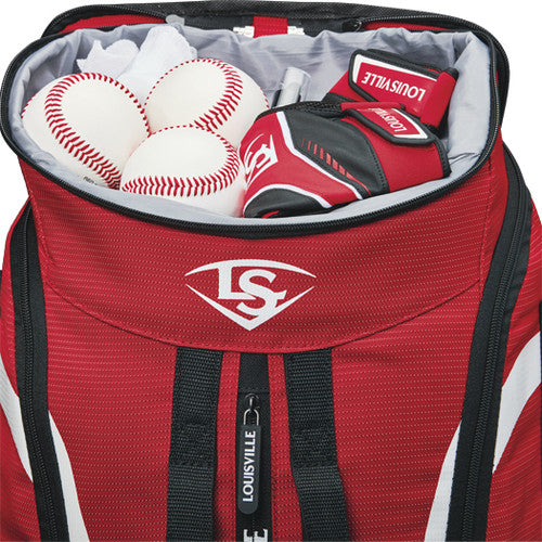 Top compartment on the Louisville Slugger Select Stick Pack