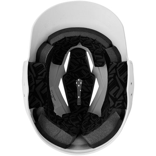 Inside of the Evoshield XVT 2.0 Matte Baseball Batting Helmet - White