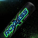 Close-up of the barrel on the 2026 Marucci CATX RCKLESS Hybrid -3 BBCOR Baseball Bat