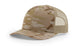 Richardson Printed Tactical Trucker Cap - Split MultiCamo Arid/Tan