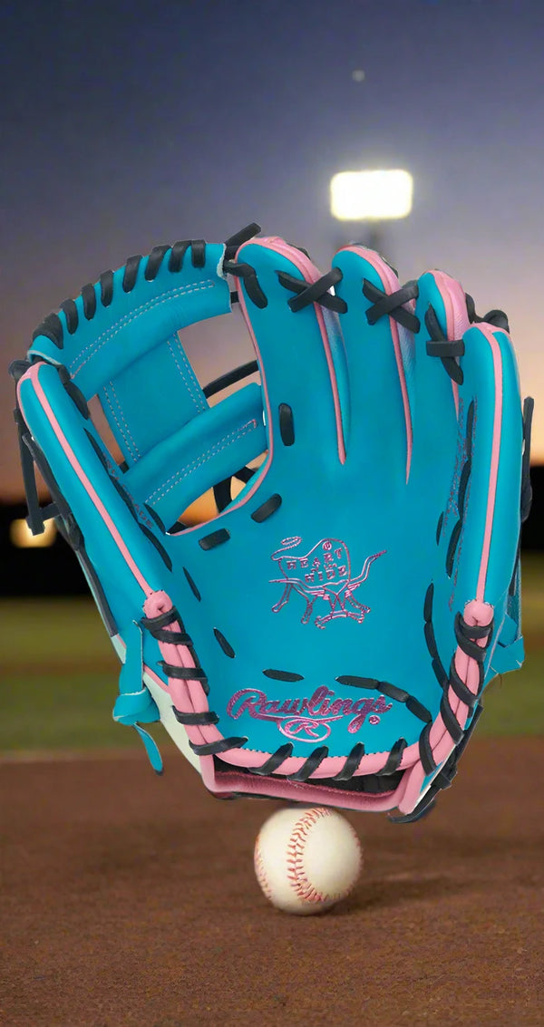 Rawlings Heart of the Hide Fun Burst Series 11.5" PROR204-2TESS Baseball Glove