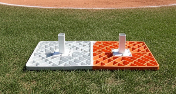 Underneath view of the Hollywood Impact® Double First Base