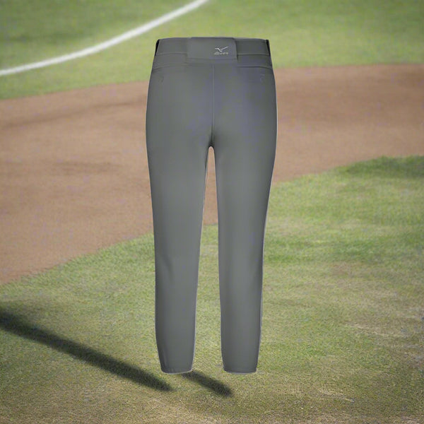 Mizuno Belted Softball Pant  - Dark Charcoal