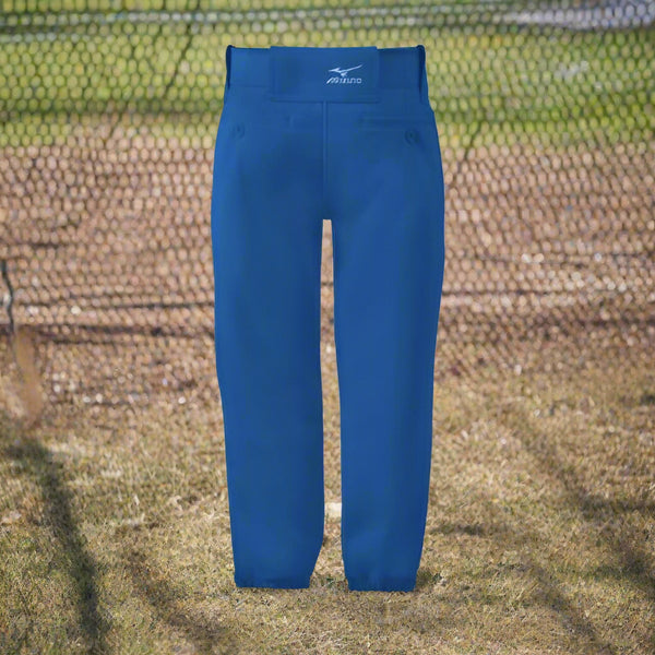 Mizuno Belted Softball Pant  - Royal